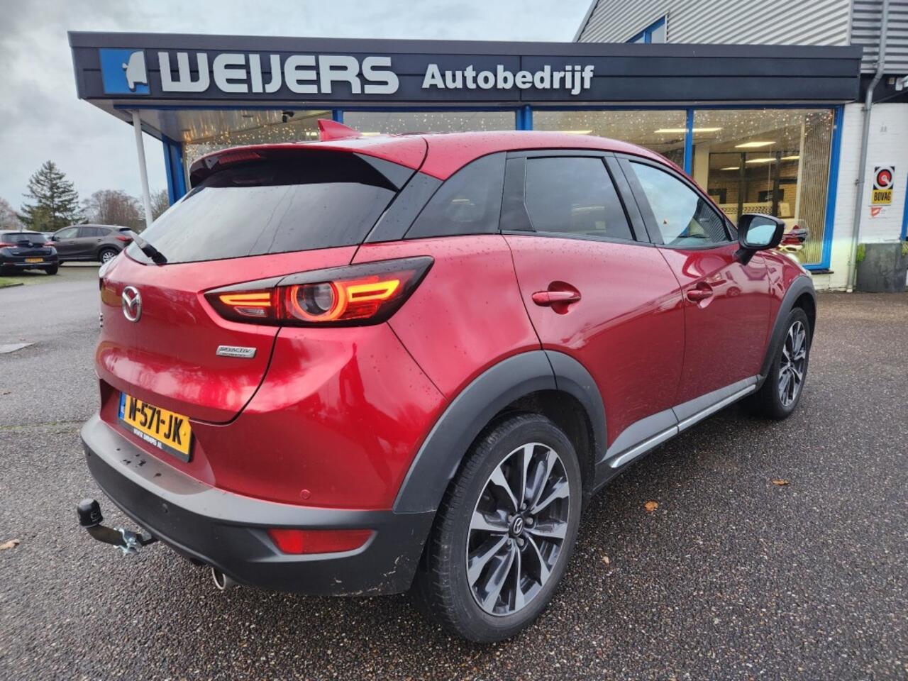 Mazda CX-3 2.0 SAG 150PK GT-M 4WD Aut. Nwe model, Trekhaak, Adaptive crc, Leer, Climate, Apple/Android