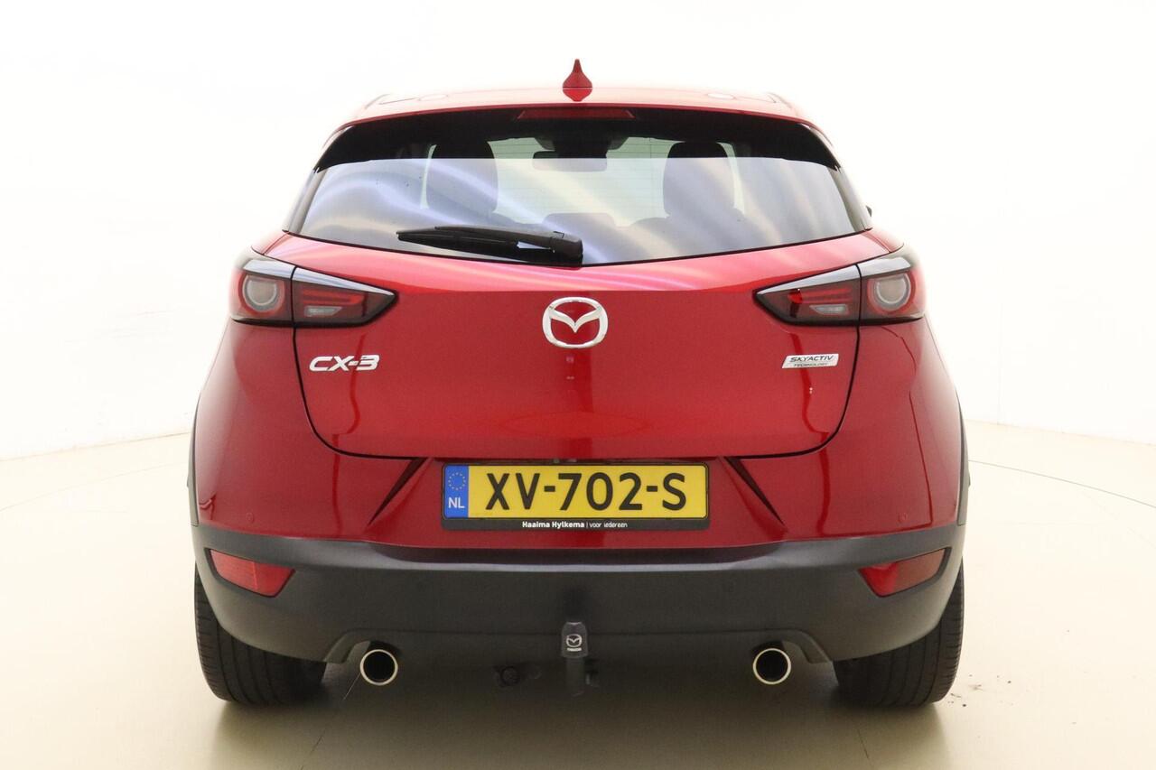 Mazda CX-3 2.0 SkyActiv-G 120 GT-M Automaat | Weinig kilometers | Trekhaak | Achteruitrijcamera | Stoel- & stuurverwarming | Head-Up | Keyless Entry | Xenon