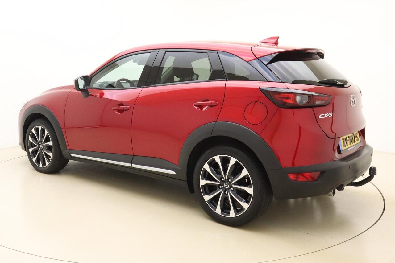 Mazda CX-3 2.0 SkyActiv-G 120 GT-M Automaat | Weinig kilometers | Trekhaak | Achteruitrijcamera | Stoel- & stuurverwarming | Head-Up | Keyless Entry | Xenon