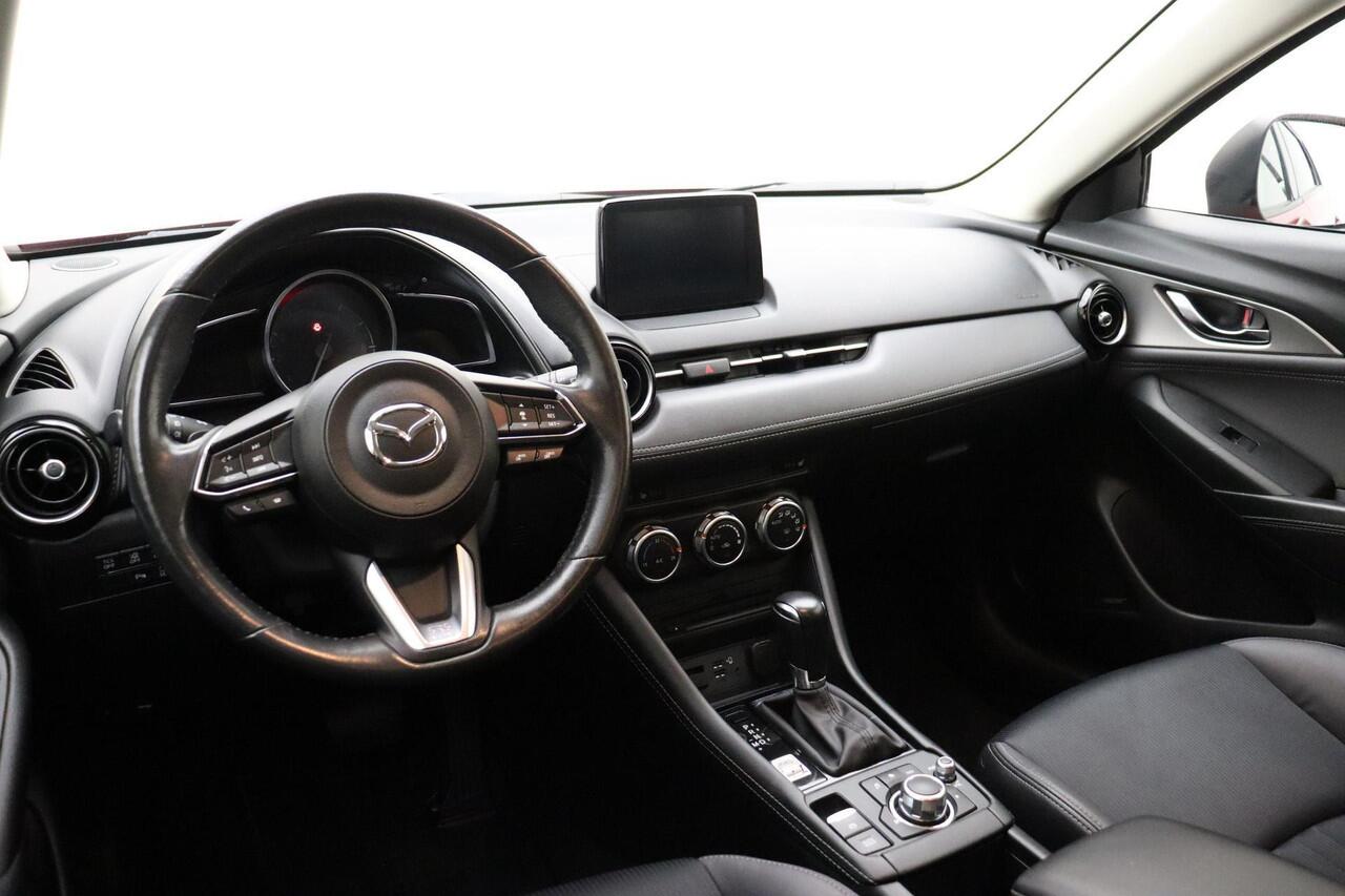 Mazda CX-3 2.0 SkyActiv-G 120 GT-M Automaat | Weinig kilometers | Trekhaak | Achteruitrijcamera | Stoel- & stuurverwarming | Head-Up | Keyless Entry | Xenon