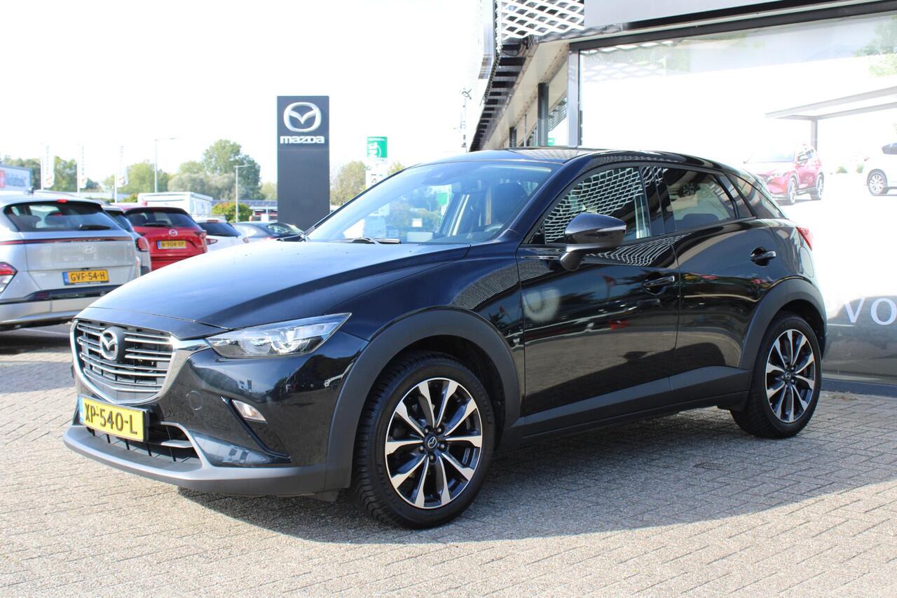 Mazda CX-3 2.0 SkyActiv-G 120 Sport Selected Trekhaak, All Season, Navi, LMV 18 Inch, PDC, Cruise, Airco, Stoelverwarming