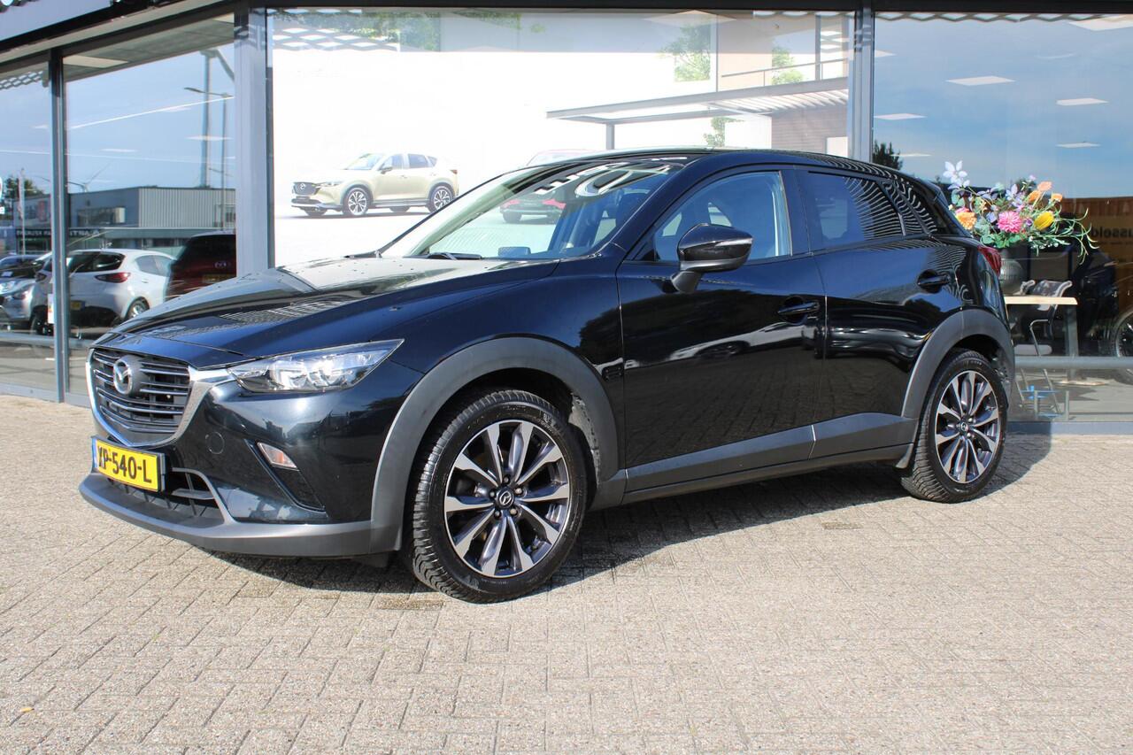 Mazda CX-3 2.0 SkyActiv-G 120 Sport Selected Trekhaak, All Season, Navi, LMV 18 Inch, PDC, Cruise, Airco, Stoelverwarming