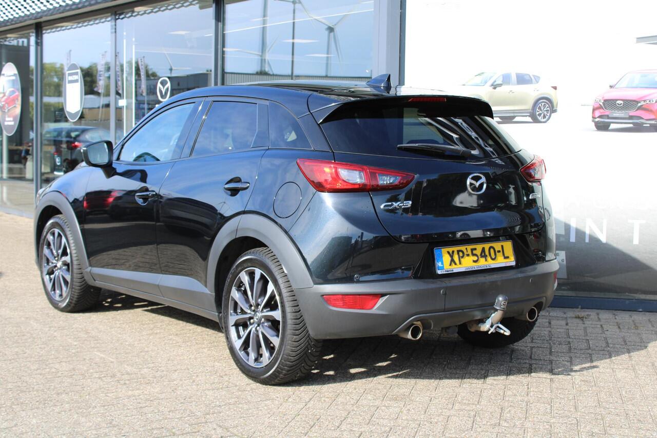 Mazda CX-3 2.0 SkyActiv-G 120 Sport Selected Trekhaak, All Season, Navi, LMV 18 Inch, PDC, Cruise, Airco, Stoelverwarming