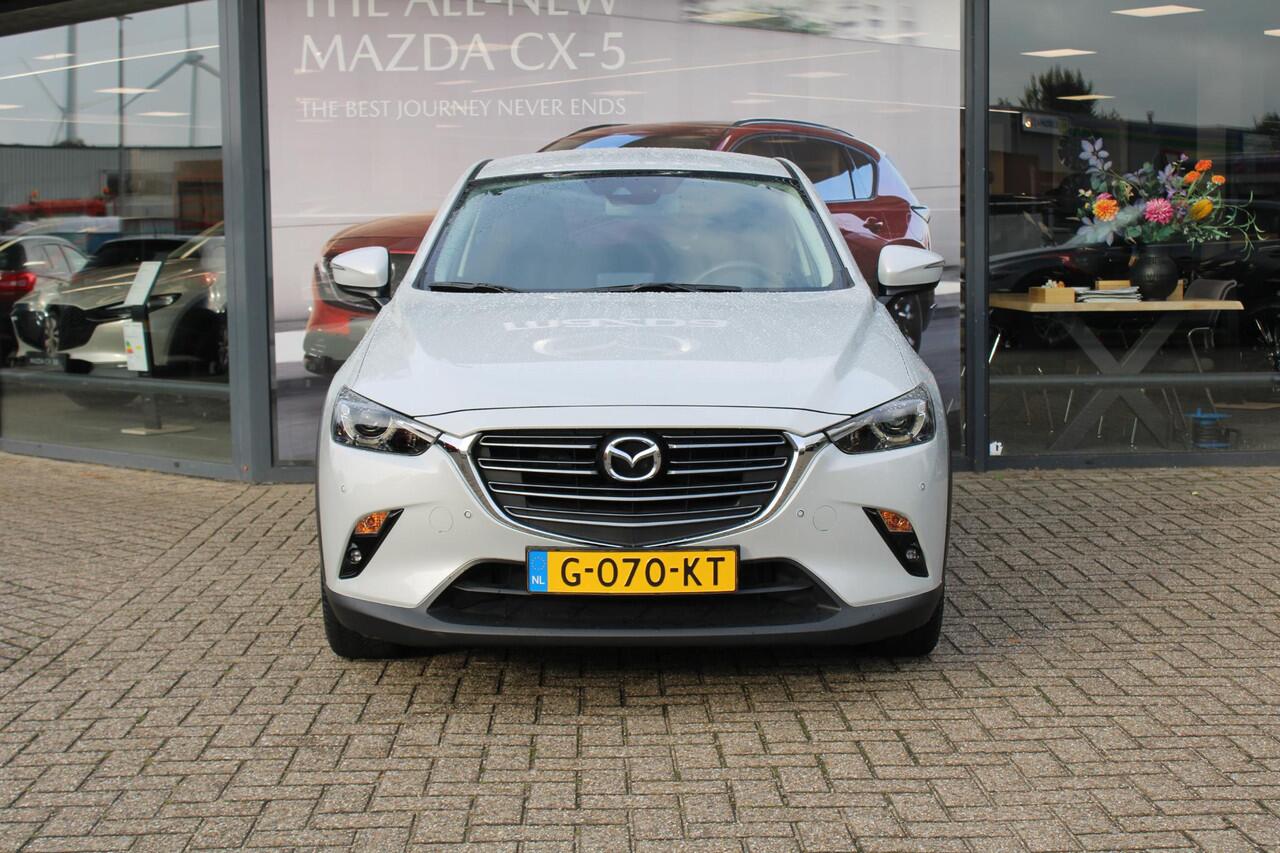 Mazda CX-3 2.0 SkyActiv-G 120 TS+ , Trekhaak, Navi, Clima, Cruise, Bluetooth, Stoelverwarming, LMV 16 Inch, PDC, LKA, BSM