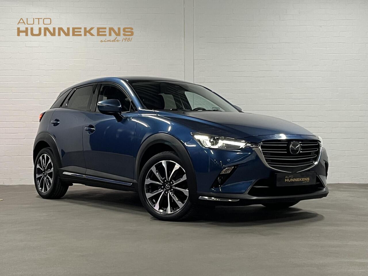 Mazda CX-3 2.0 SkyActiv-G 121 Luxury Adapt. cruise | Leder | Camera | Stoel-/Stuurverwarming | Head-up | Navigatie