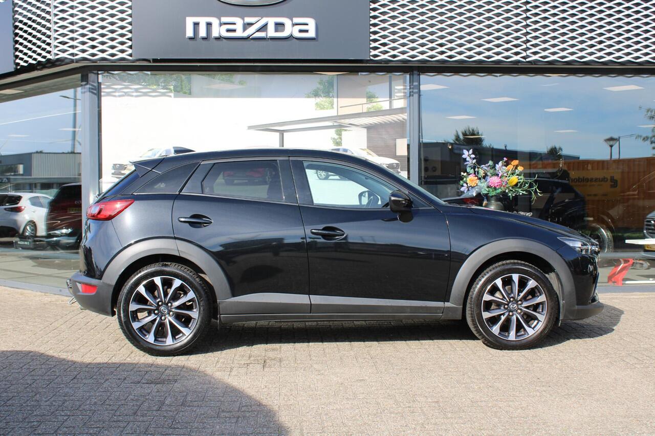 Mazda CX-3 2.0 SkyActiv-G 120 Sport Selected , Trekhaak, All Season, Navi, LMV 18 Inch, PDC, Cruise, Airco, Stoelverwarming