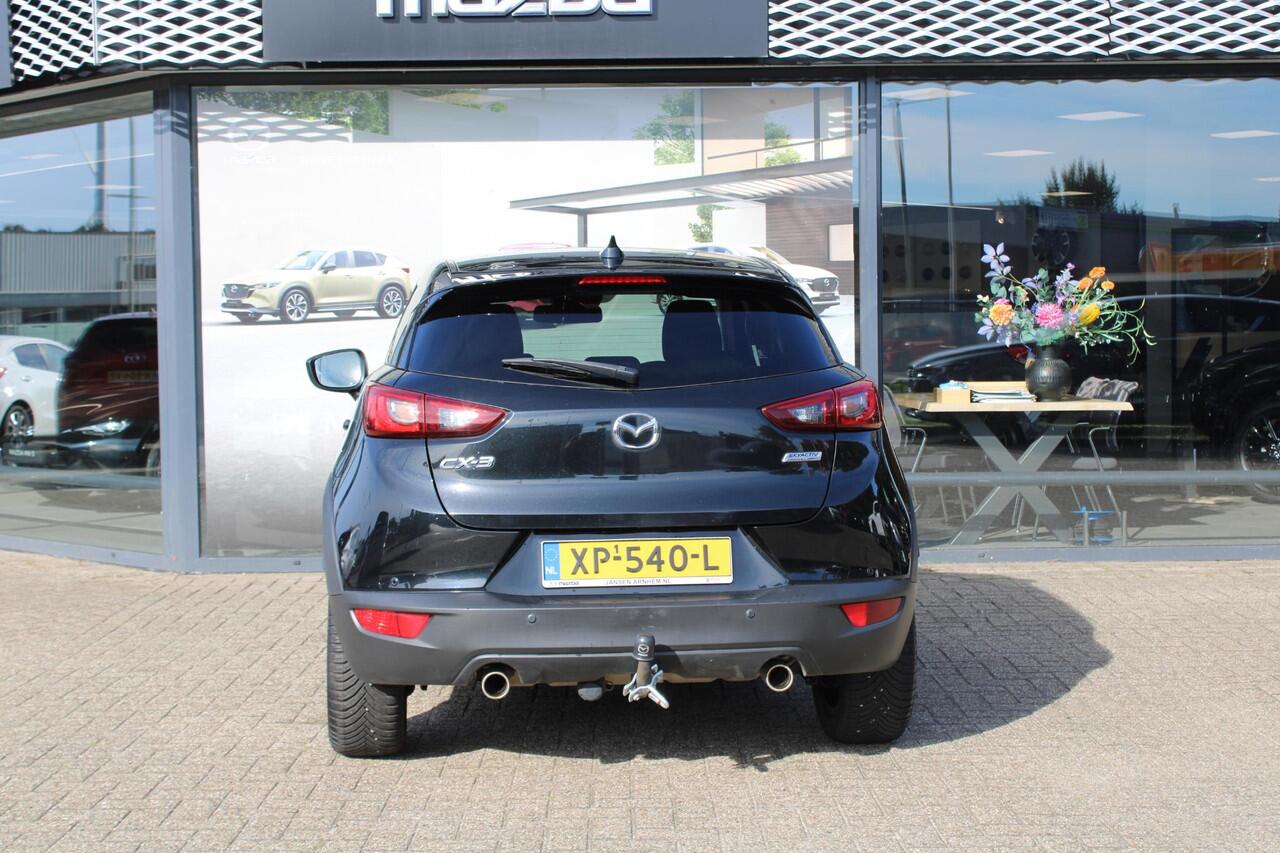 Mazda CX-3 2.0 SkyActiv-G 120 Sport Selected , Trekhaak, All Season, Navi, LMV 18 Inch, PDC, Cruise, Airco, Stoelverwarming