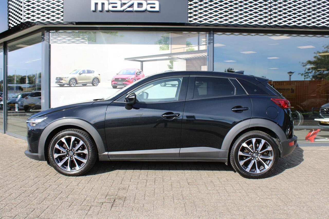 Mazda CX-3 2.0 SkyActiv-G 120 Sport Selected , Trekhaak, All Season, Navi, LMV 18 Inch, PDC, Cruise, Airco, Stoelverwarming