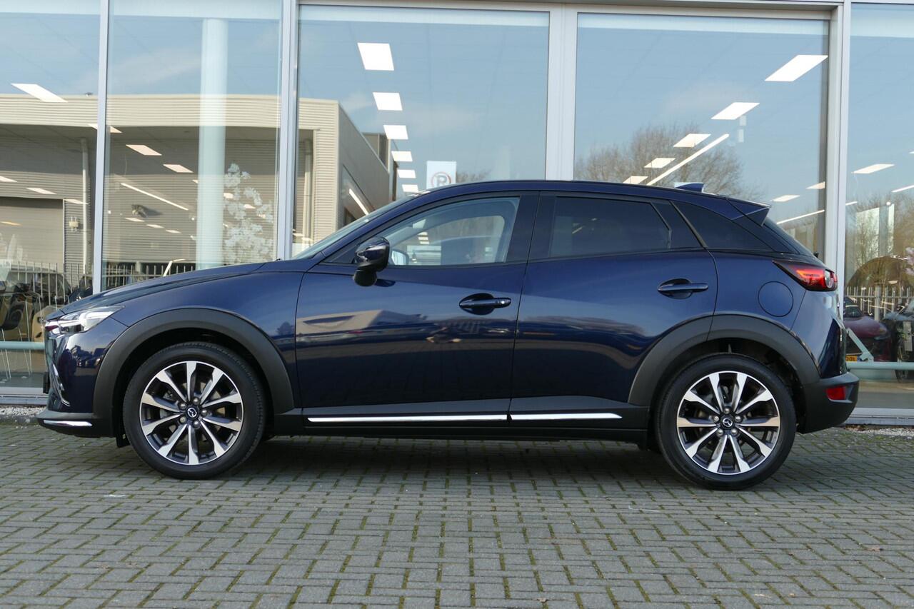 Mazda CX-3 2.0 SkyActiv-G 120 GT-M | Black Leather pack | Camera | Stoelgeheugenfunctie | Rijklaarprijs |