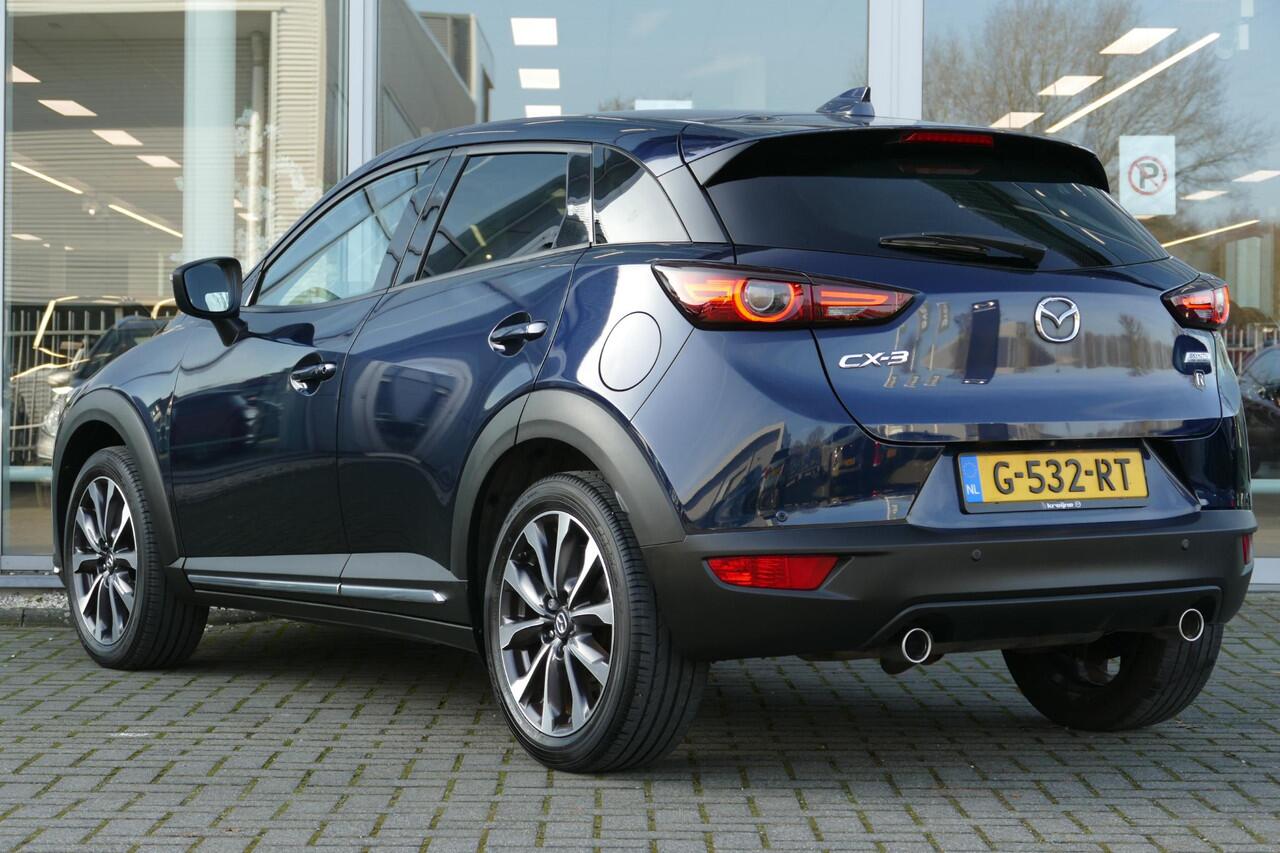 Mazda CX-3 2.0 SkyActiv-G 120 GT-M | Black Leather pack | Camera | Stoelgeheugenfunctie | Rijklaarprijs |