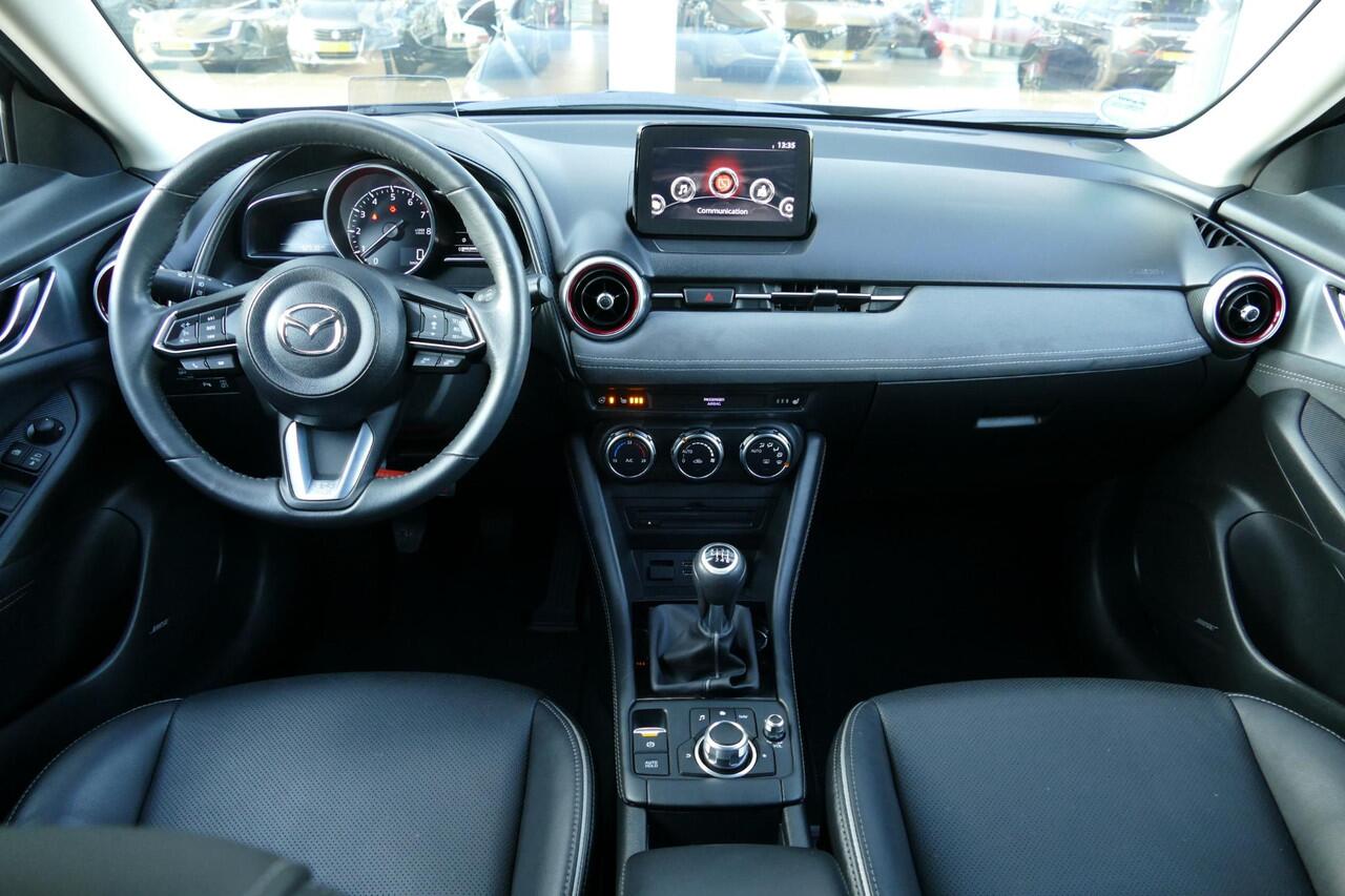 Mazda CX-3 2.0 SkyActiv-G 120 GT-M | Black Leather pack | Camera | Stoelgeheugenfunctie | Rijklaarprijs |