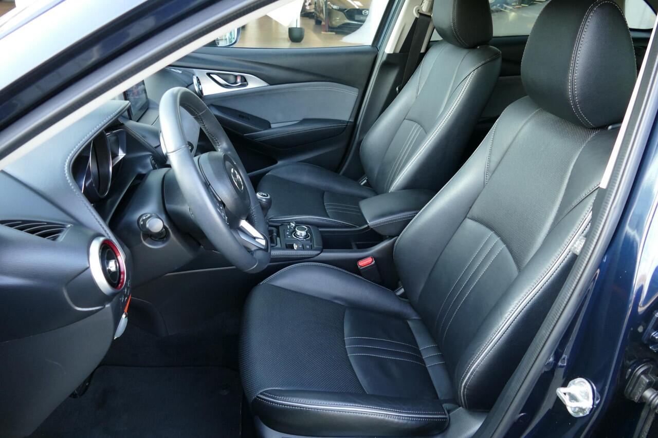 Mazda CX-3 2.0 SkyActiv-G 120 GT-M | Black Leather pack | Camera | Stoelgeheugenfunctie | Rijklaarprijs |