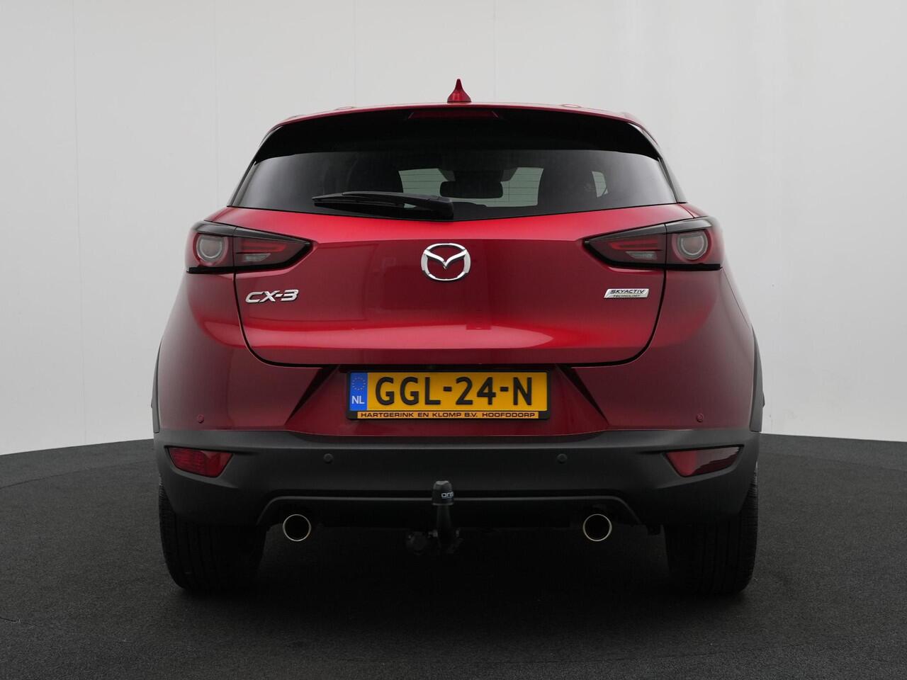Mazda CX-3 2.0 SkyActiv-G Signature automaat met trekhaak, Apple Carplay en all-weather banden : volledig onderhouden