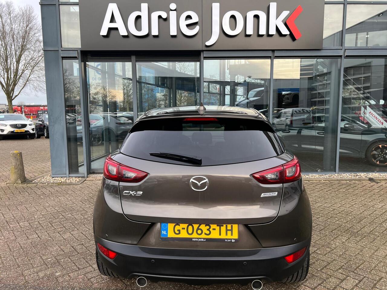 Mazda CX-3 2.0 SkyActiv-G 120 Sport Selected 1e EIGENAAR | NED. AUTO | UNIEKE KM STAND 21.903km | NAVIGATIE | 18" VELGEN | PARKEER SENSOREN |