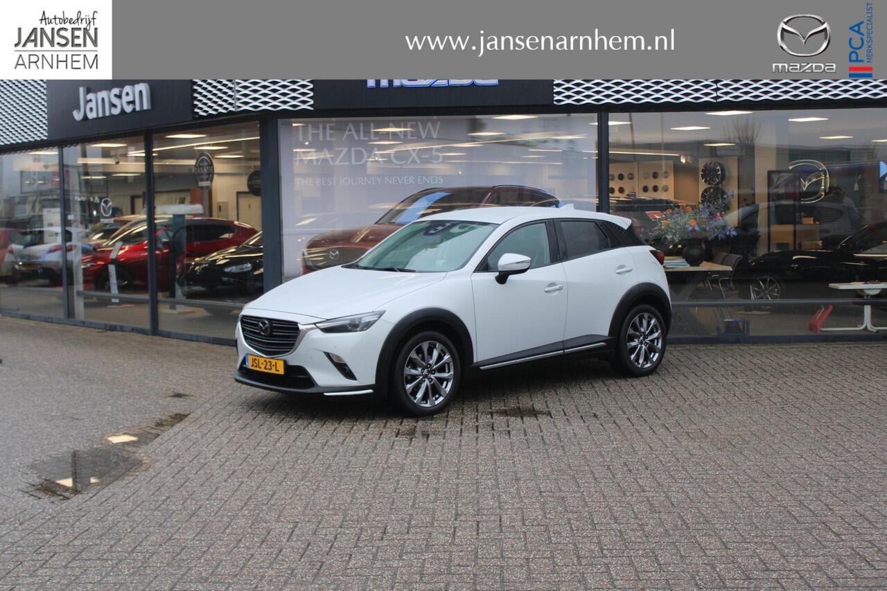 Mazda CX-3 2.0 SkyActiv-G 150 GT-M 4WD , Automaat, Leder, Adap.Cruise, Bose, HUD, Camera, PDC LMV 18 Inch, Stuur/Stoelverwarming