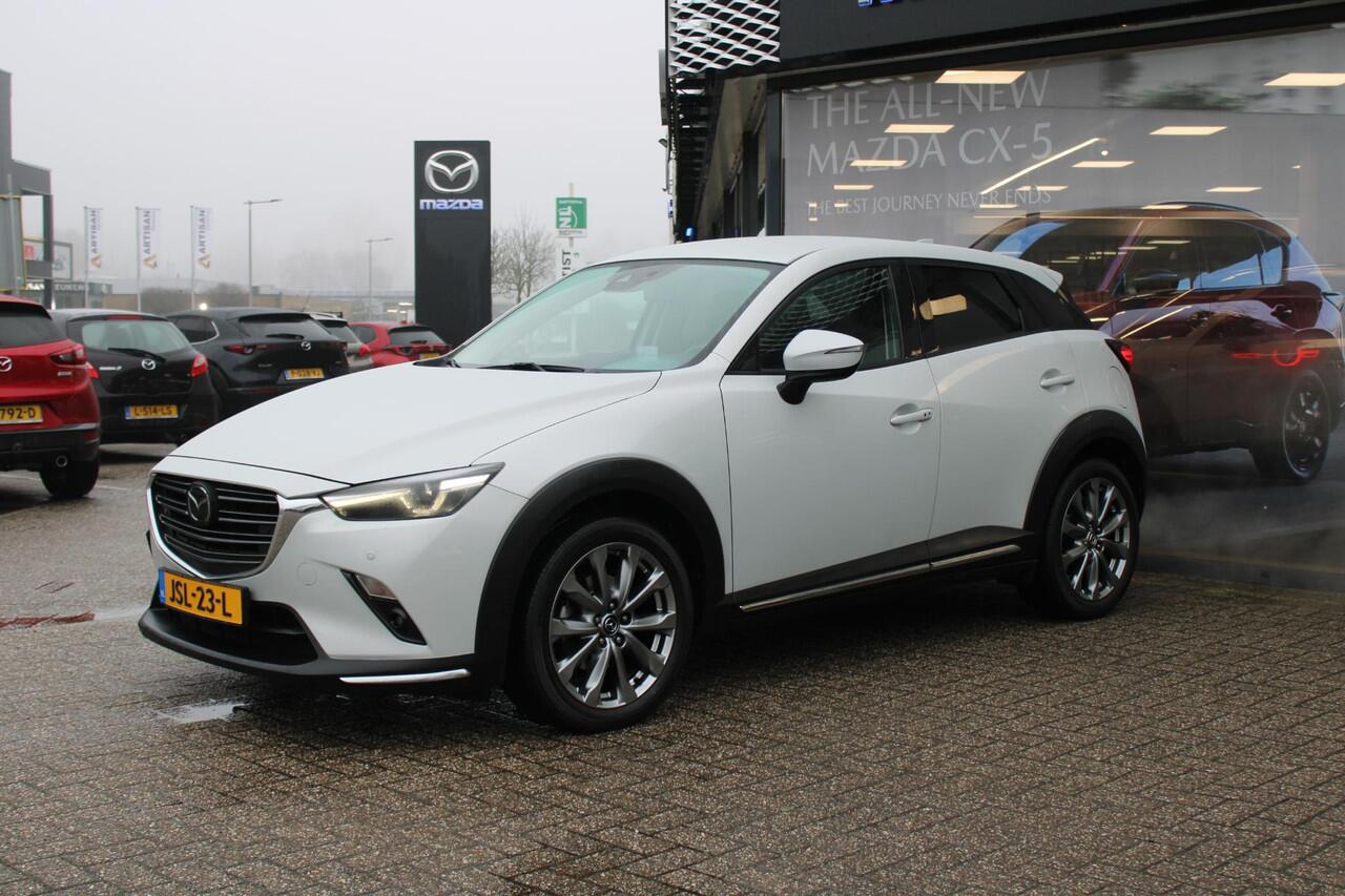 Mazda CX-3 2.0 SkyActiv-G 150 GT-M 4WD , Automaat, Leder, Adap.Cruise, Bose, HUD, Camera, PDC LMV 18 Inch, Stuur/Stoelverwarming