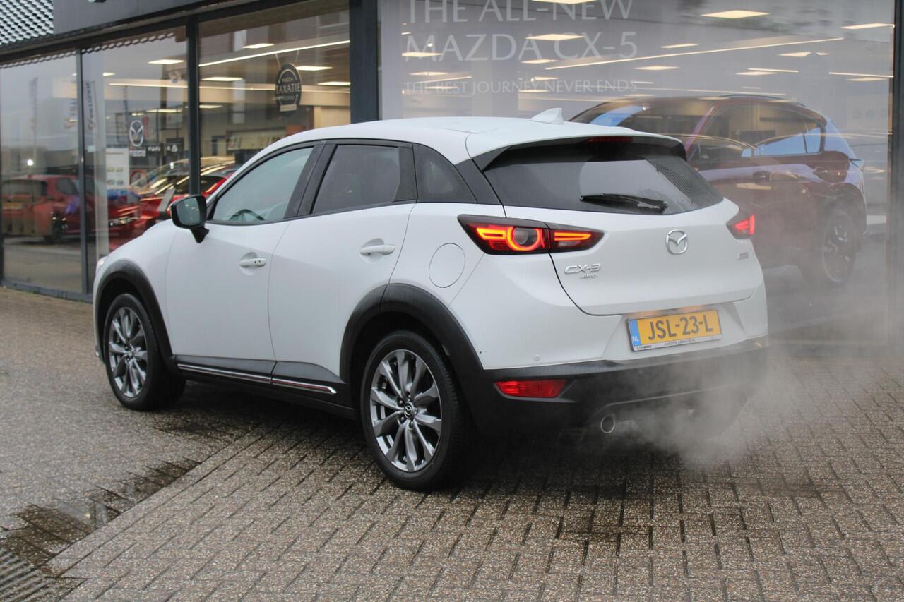 Mazda CX-3 2.0 SkyActiv-G 150 GT-M 4WD , Automaat, Leder, Adap.Cruise, Bose, HUD, Camera, PDC LMV 18 Inch, Stuur/Stoelverwarming