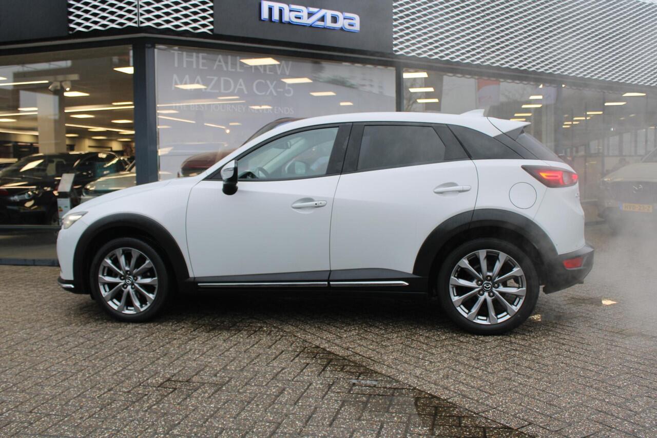 Mazda CX-3 2.0 SkyActiv-G 150 GT-M 4WD , Automaat, Leder, Adap.Cruise, Bose, HUD, Camera, PDC LMV 18 Inch, Stuur/Stoelverwarming