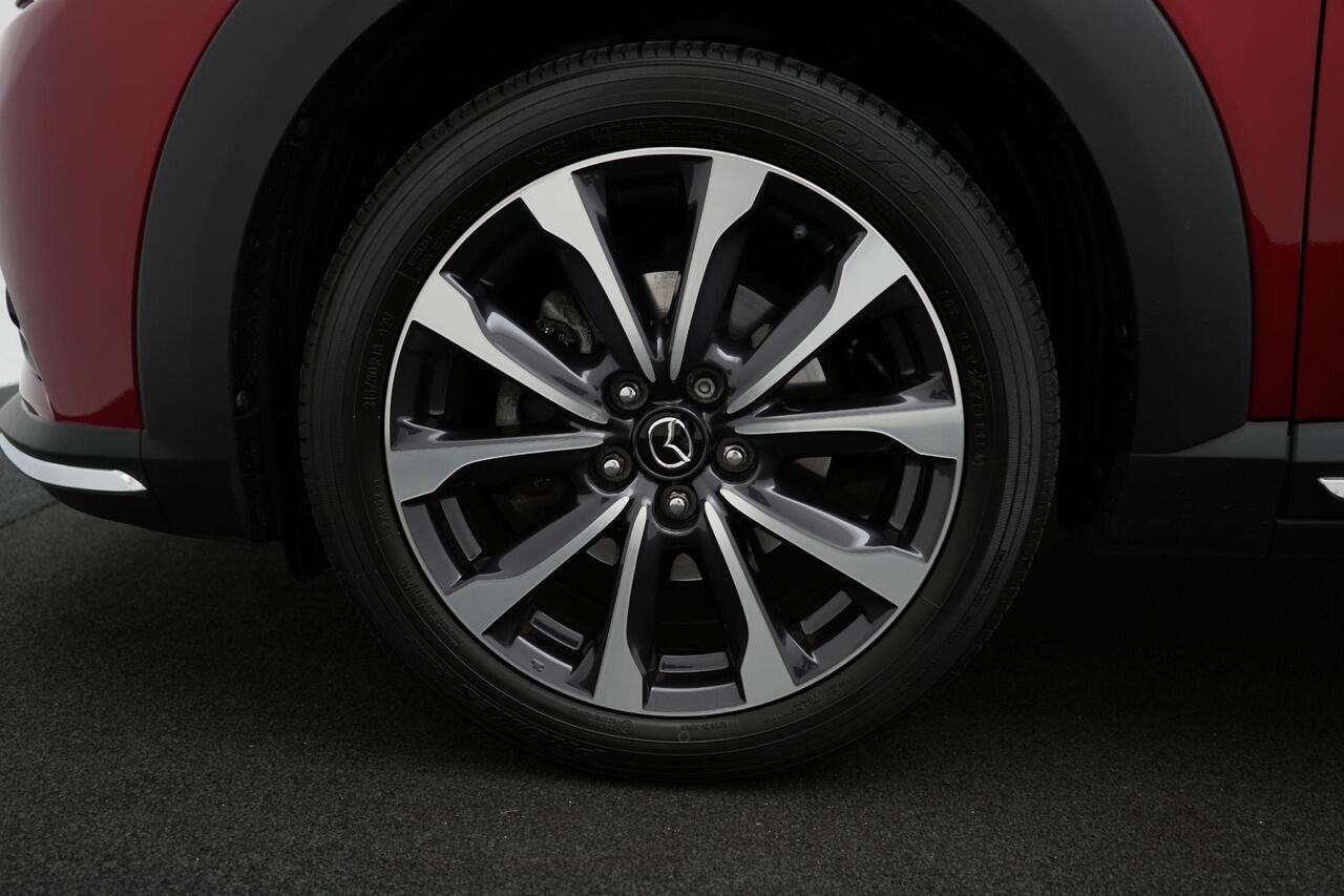 Mazda CX-3 2.0 SkyActiv-G GT-M Black Leather pack met vaste trekhaak en Apple CarPlay : dealer onderhouden