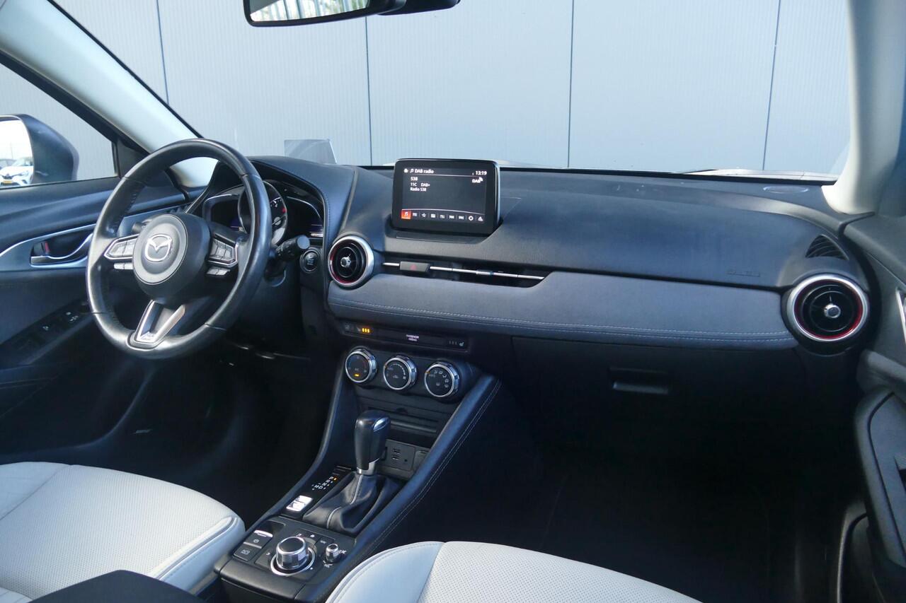 Mazda CX-3 2.0 SkyActiv-G 120 GT-M | TREKHAAK | HEAD-UP | LEER | RIJKLAARPRIJS |