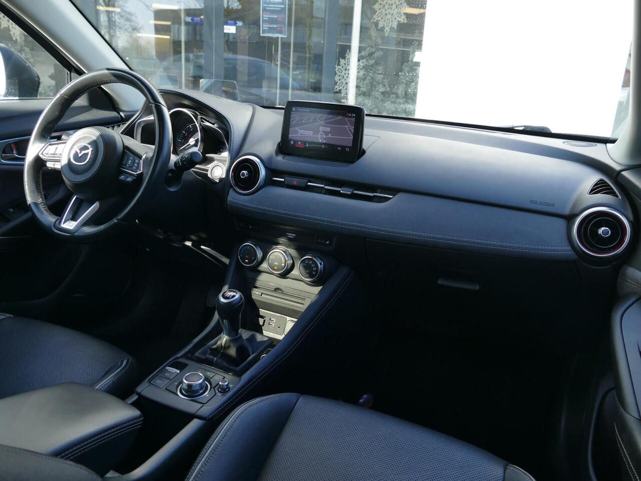 Mazda CX-3 2.0 SkyActiv-G 120 GT-M Trekhaak | Stoel/stuurverwarming | Leder | Adaptieve Cruise Control | Keyless | 19'' LMV | RIJKLAARPRIJS!