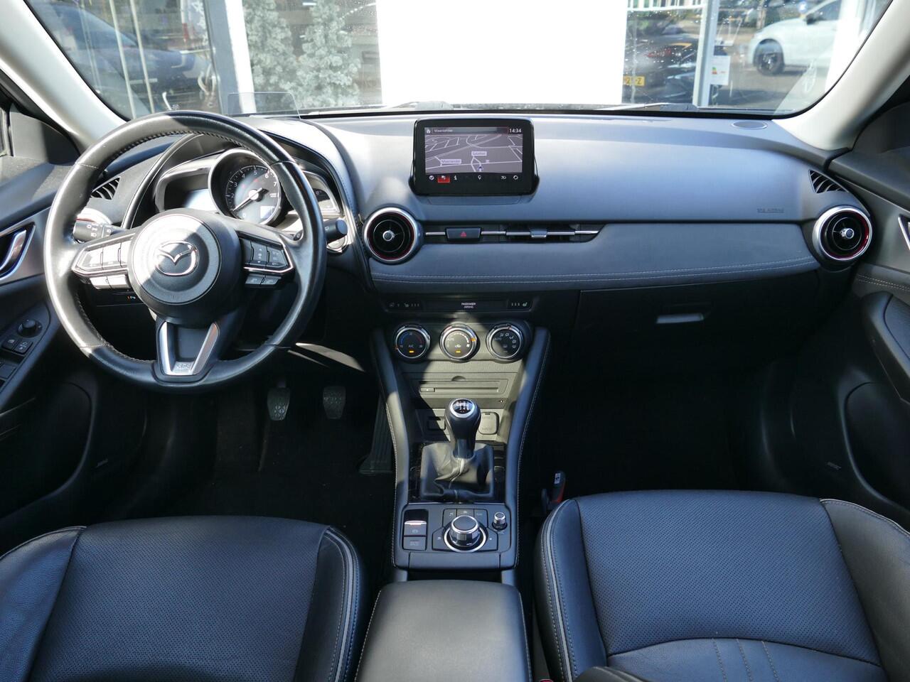 Mazda CX-3 2.0 SkyActiv-G 120 GT-M Trekhaak | Stoel/stuurverwarming | Leder | Adaptieve Cruise Control | Keyless | 19'' LMV | RIJKLAARPRIJS!