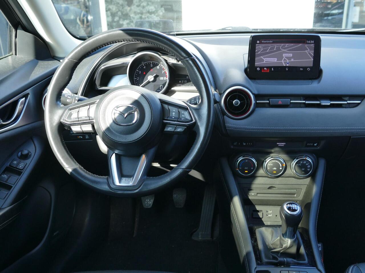 Mazda CX-3 2.0 SkyActiv-G 120 GT-M Trekhaak | Stoel/stuurverwarming | Leder | Adaptieve Cruise Control | Keyless | 19'' LMV | RIJKLAARPRIJS!