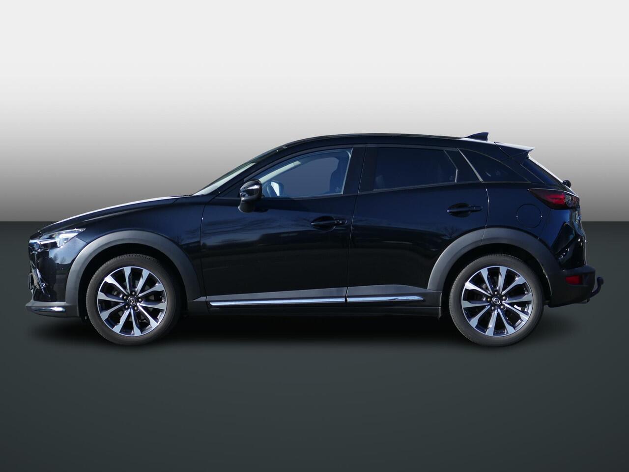 Mazda CX-3 2.0 SkyActiv-G 120 GT-M Trekhaak | Stoel/stuurverwarming | Leder | Adaptieve Cruise Control | Keyless | 19'' LMV | RIJKLAARPRIJS!