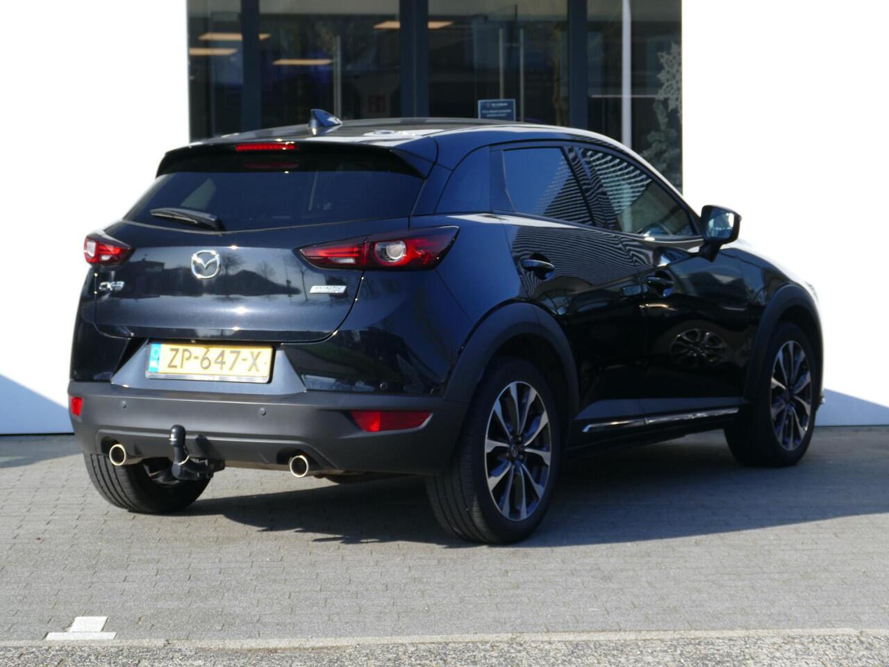 Mazda CX-3 2.0 SkyActiv-G 120 GT-M Trekhaak | Stoel/stuurverwarming | Leder | Adaptieve Cruise Control | Keyless | 19'' LMV | RIJKLAARPRIJS!