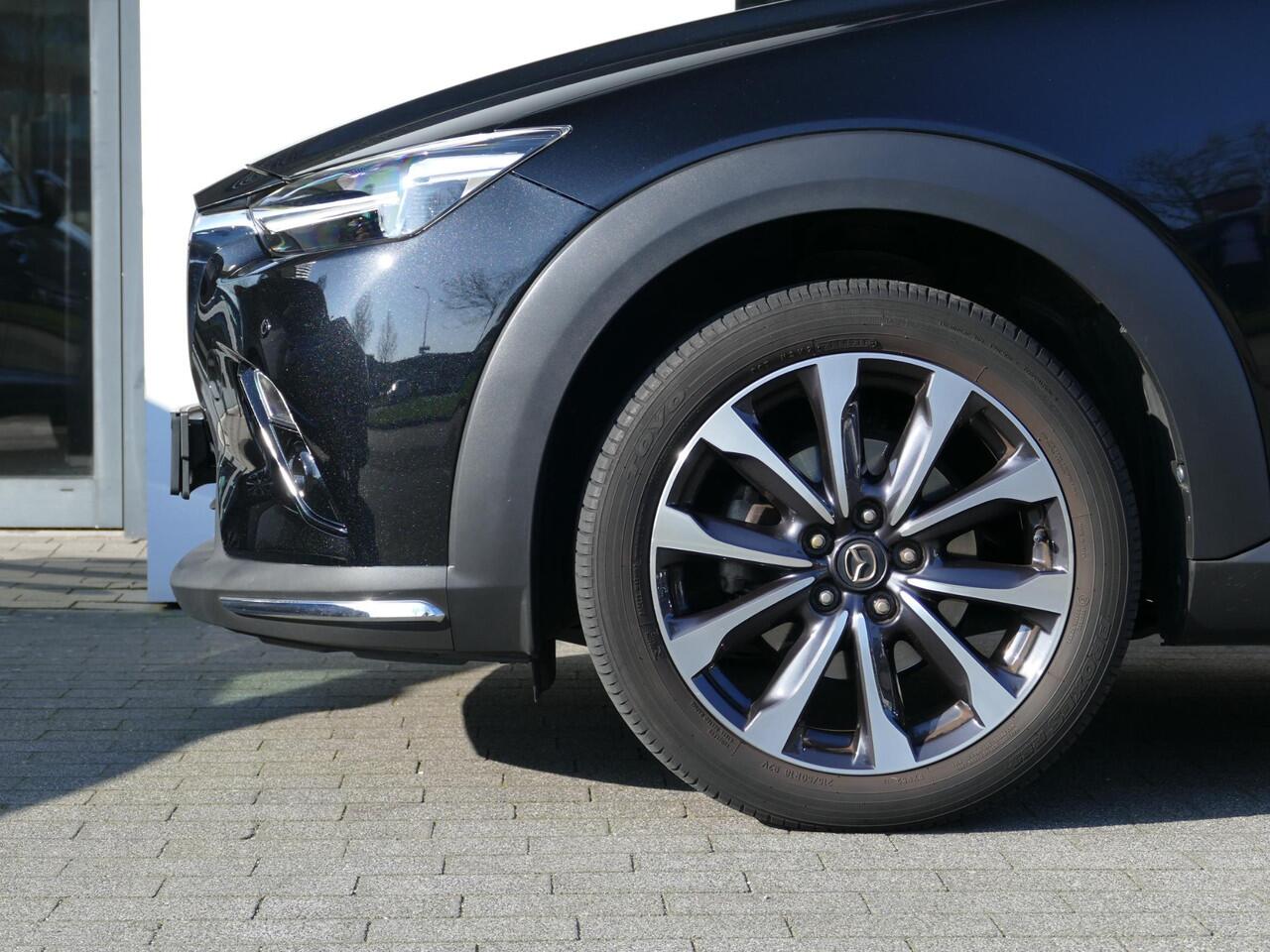 Mazda CX-3 2.0 SkyActiv-G 120 GT-M Trekhaak | Stoel/stuurverwarming | Leder | Adaptieve Cruise Control | Keyless | 19'' LMV | RIJKLAARPRIJS!