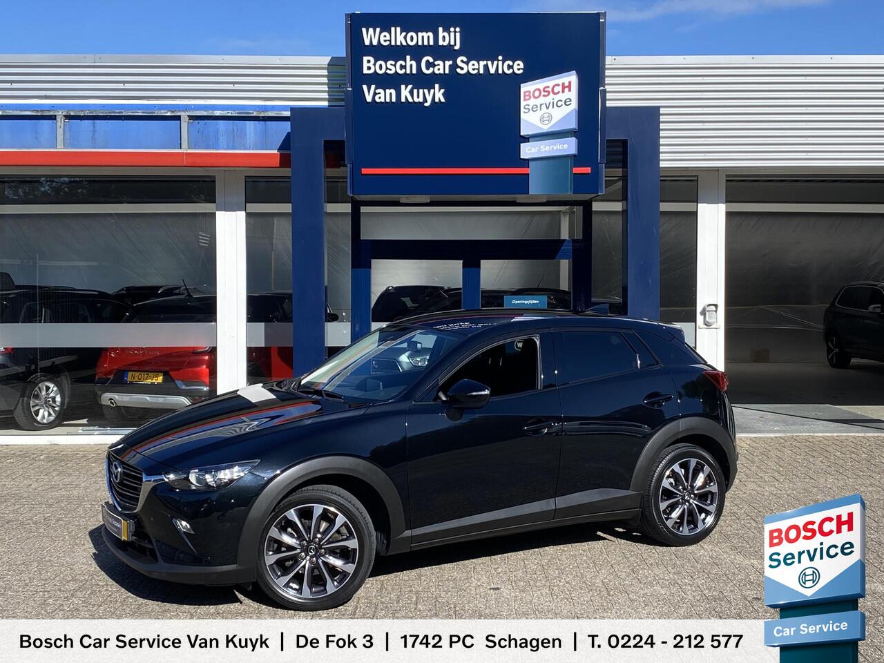 Mazda CX-3 2.0 SkyActiv-G 121 Sportive / NL-Auto / 1e-Eigenaar / Stoelverwarming / Cruise-Control / Climate-Control / Apple-Carplay & Android-Auto / Armsteun V+A / DAB Radio-Bluetooth / PDC-Achter / 18'' LMV / ENZ.