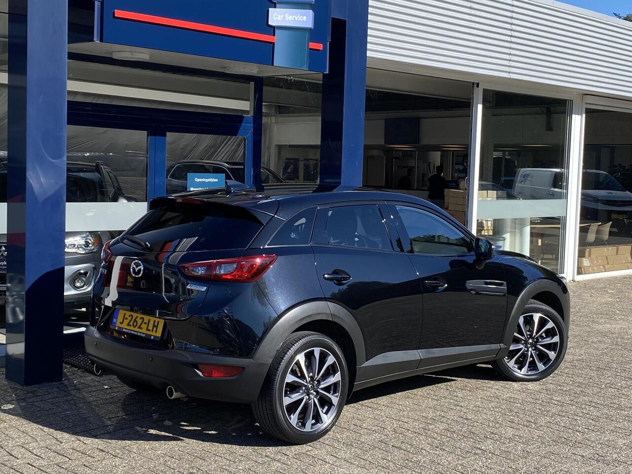 Mazda CX-3 2.0 SkyActiv-G 121 Sportive / NL-Auto / 1e-Eigenaar / Stoelverwarming / Cruise-Control / Climate-Control / Apple-Carplay & Android-Auto / Armsteun V+A / DAB Radio-Bluetooth / PDC-Achter / 18'' LMV / ENZ.