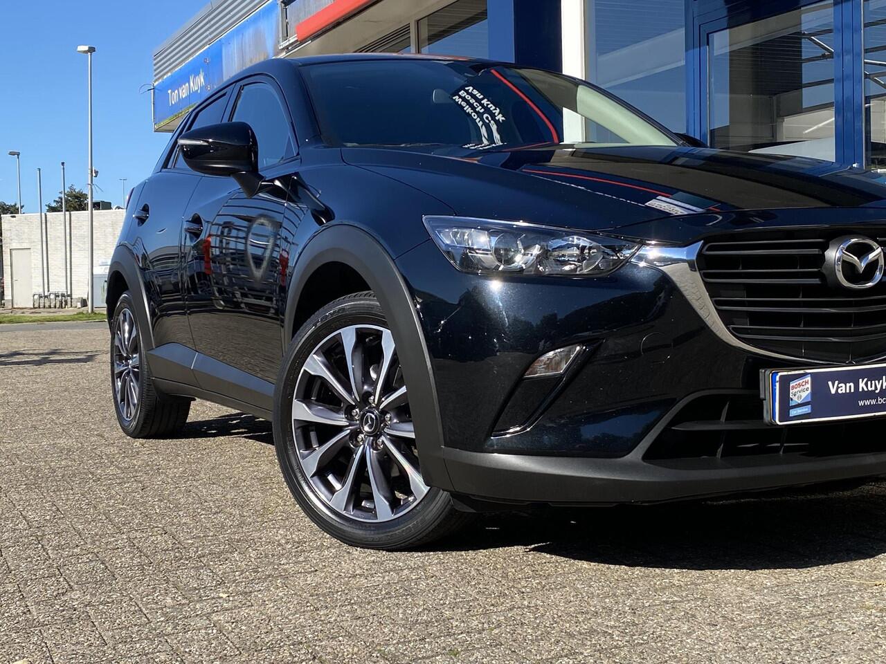 Mazda CX-3 2.0 SkyActiv-G 121 Sportive / NL-Auto / 1e-Eigenaar / Stoelverwarming / Cruise-Control / Climate-Control / Apple-Carplay & Android-Auto / Armsteun V+A / DAB Radio-Bluetooth / PDC-Achter / 18'' LMV / ENZ.