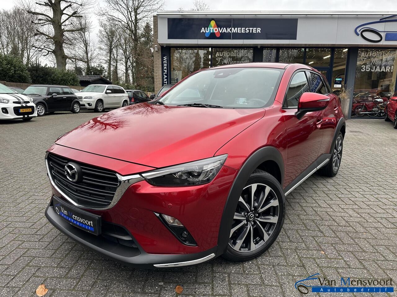 Mazda CX-3 2.0 Automaat SkyActiv-G 121 Luxury 1eEig|Headup|Camera|CarPlay|Keyless|DAB