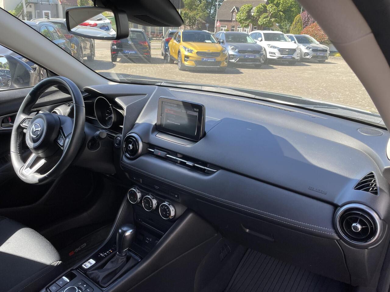 Mazda CX-3 2.0 SkyActiv-G 120 GT-M | Automaat, Parkeersensoren V+A, 16" LM-Velgen, Stoelverwarming, Cruise controle, Lane Assist, Privacy Glass!