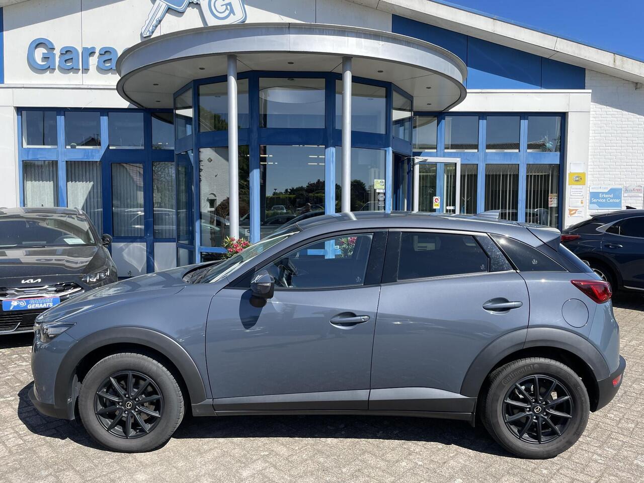 Mazda CX-3 2.0 SkyActiv-G 120 GT-M | Automaat, Parkeersensoren V+A, 16" LM-Velgen, Stoelverwarming, Cruise controle, Lane Assist, Privacy Glass!