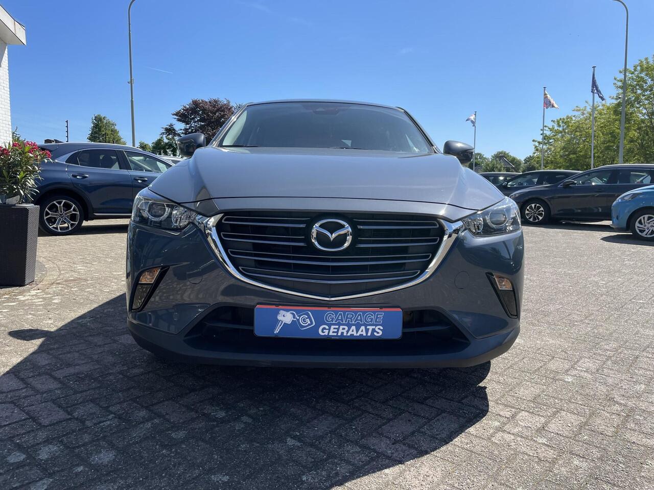 Mazda CX-3 2.0 SkyActiv-G 120 GT-M | Automaat, Parkeersensoren V+A, 16" LM-Velgen, Stoelverwarming, Cruise controle, Lane Assist, Privacy Glass!