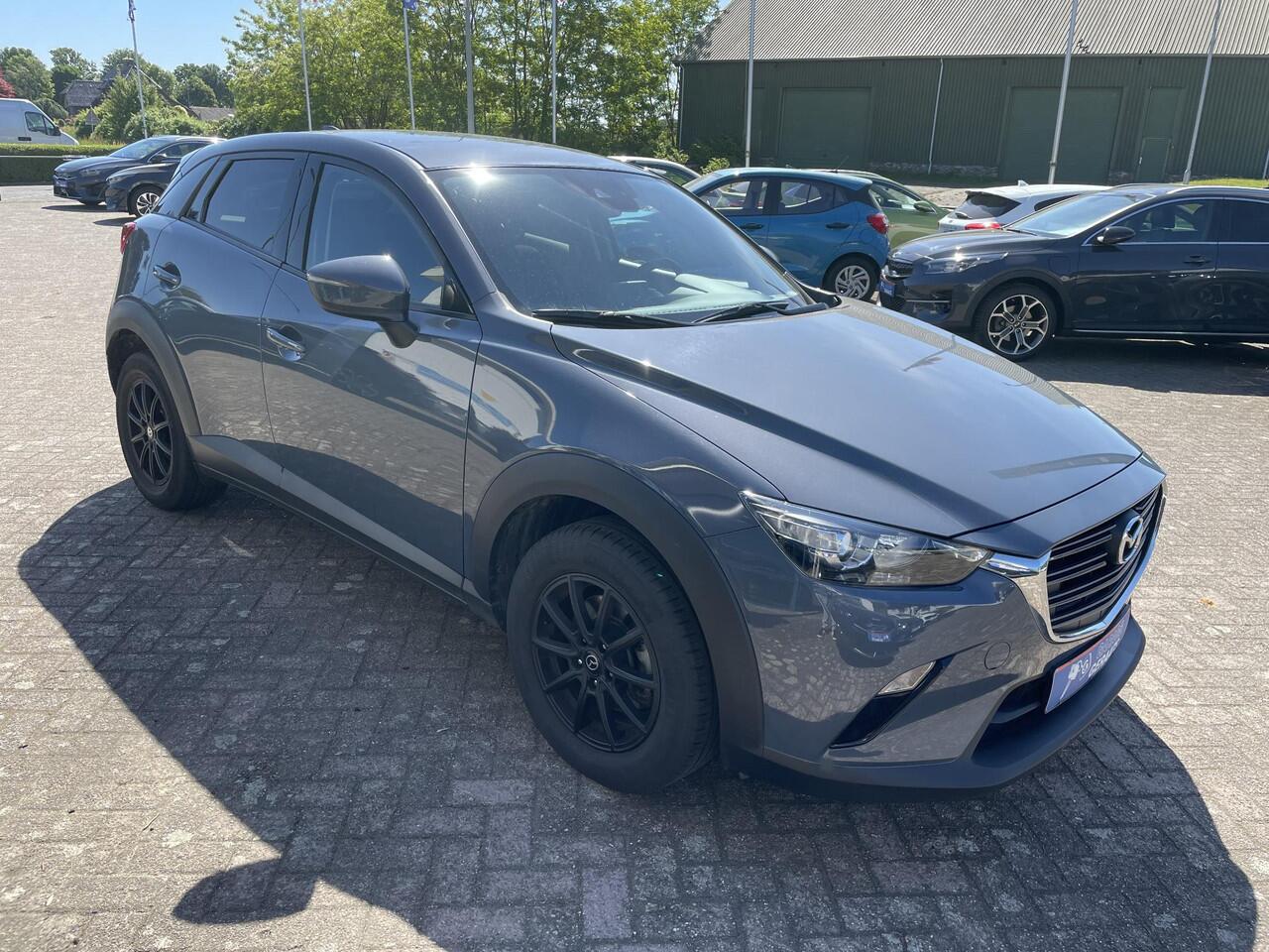 Mazda CX-3 2.0 SkyActiv-G 120 GT-M | Automaat, Parkeersensoren V+A, 16" LM-Velgen, Stoelverwarming, Cruise controle, Lane Assist, Privacy Glass!