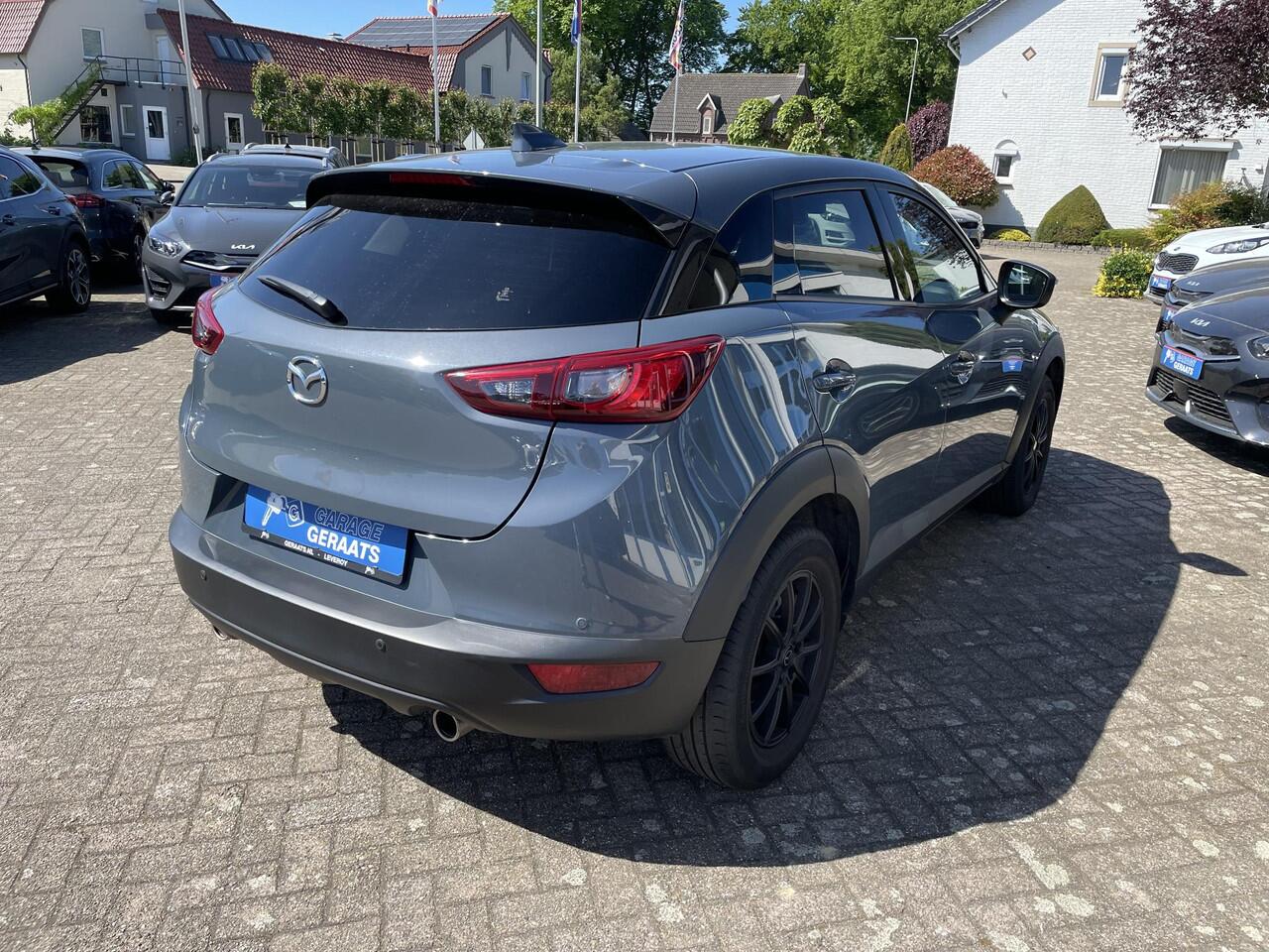 Mazda CX-3 2.0 SkyActiv-G 120 GT-M | Automaat, Parkeersensoren V+A, 16" LM-Velgen, Stoelverwarming, Cruise controle, Lane Assist, Privacy Glass!