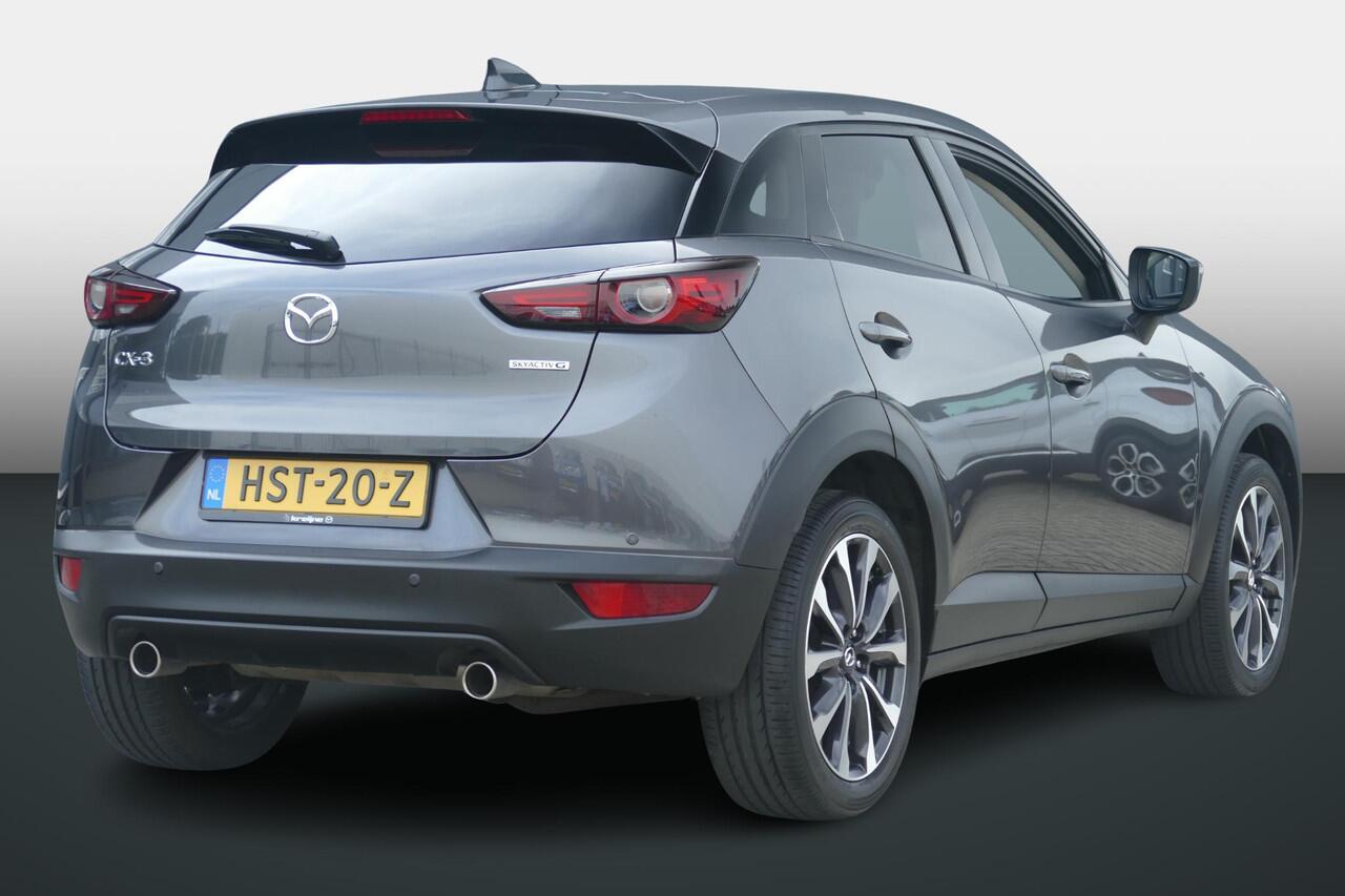 Mazda CX-3 2.0 SkyActiv-G 120 GT-M Line AUTOMAAT||HALF LEDER||RIJKLAARPRIJS!!!