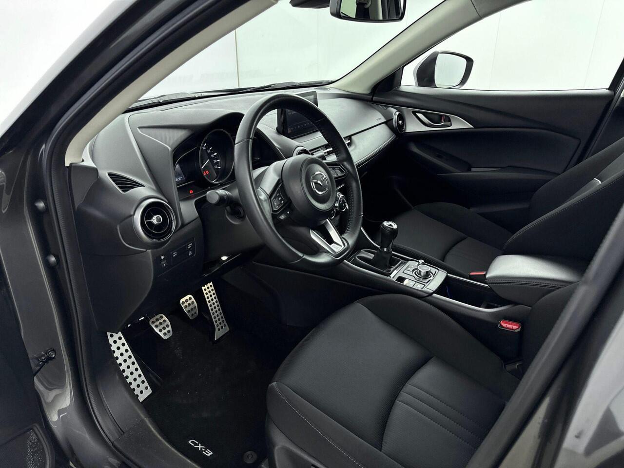 Mazda CX-3 2.0 SkyActiv-G 121 Sportive | Apple Carplay/Android Auto | Stoelverwarming | Trekhaak 1.200kg | Cruise Control | Parkeersensoren |