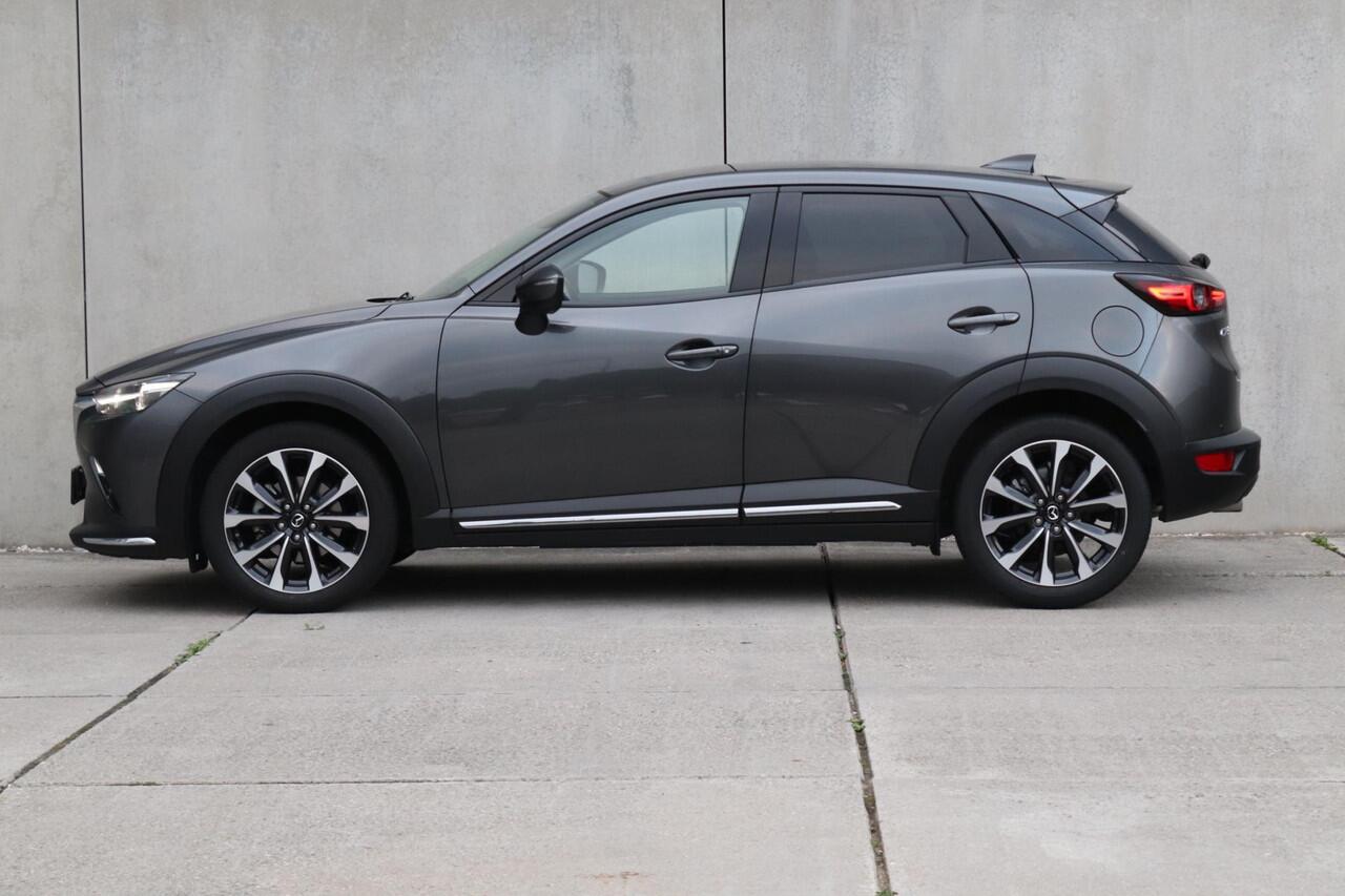Mazda CX-3 2.0 SkyActiv-G 121 Luxury / AUTOMAAT / CAMERA / HALF LEDER / TREKHAAK