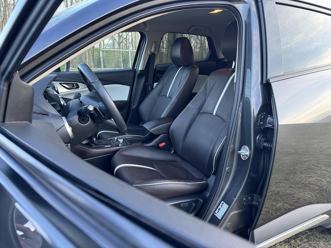 Mazda CX-3 2.0 SkyActiv-G 121 Signature Automaat | BOSE | LEDER | 360 CAMERA | BLINDSPOT |