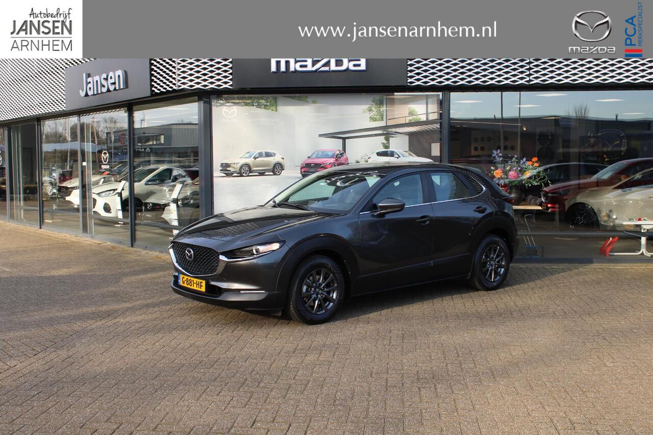 Mazda CX-30 2.0 e-SkyActiv-G 122 M Hybrid Comfort + Leder , Trekhaak, Leder, Adap.Cruise, Camera, HUD, PDC, All Season, LMV 16 Inch, Stuur/Stoelverwarming