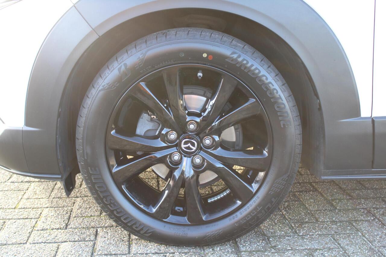 Mazda CX-30 2.0 e-SkyActiv-X 180 M Hybrid Luxury , Automaat, Trekhaak, Leder, Bose, Adap.Cruise, Camera, Navi, Stoel/Stuurverwarming, Clima, Apple Carlay, Android Auto, HUD, LMV 18 Inch, LKA, PDC,