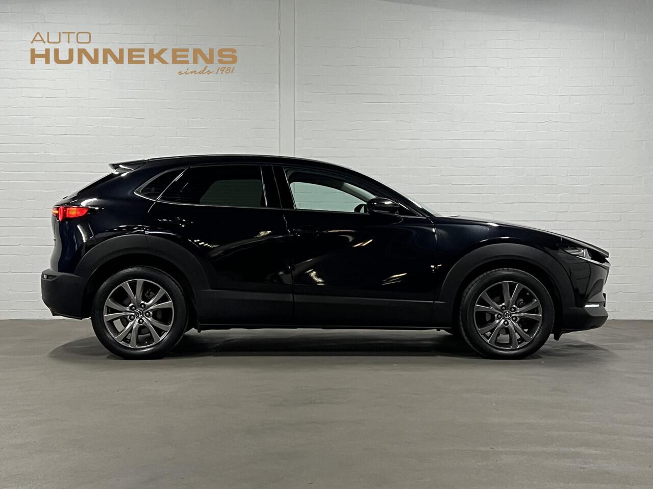 Mazda CX-30 2.0 e-SkyActiv-X M Hybrid AWD Luxury Trekhaak | Adapt. cruise | Stoel-/stuurverwarming | Carplay | 360 camera | Leder