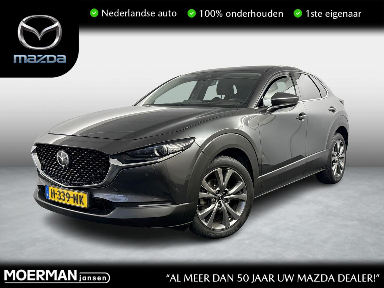 Mazda CX-30 2.0 e-SkyActiv-X M Hybrid Luxury / NL auto / Voll. historie / Leder / Navi / Bose