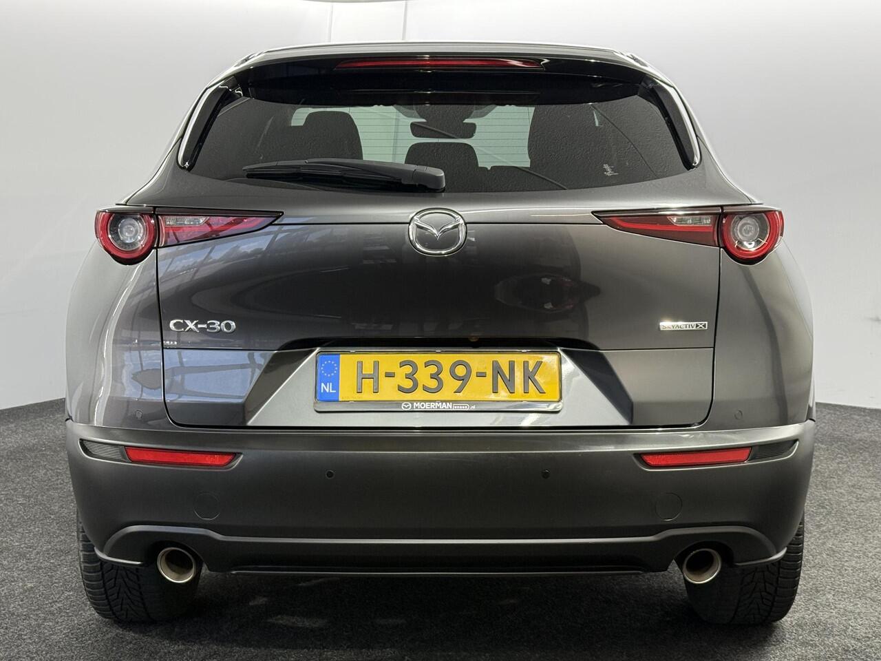 Mazda CX-30 2.0 e-SkyActiv-X M Hybrid Luxury / NL auto / Voll. historie / Leder / Navi / Bose