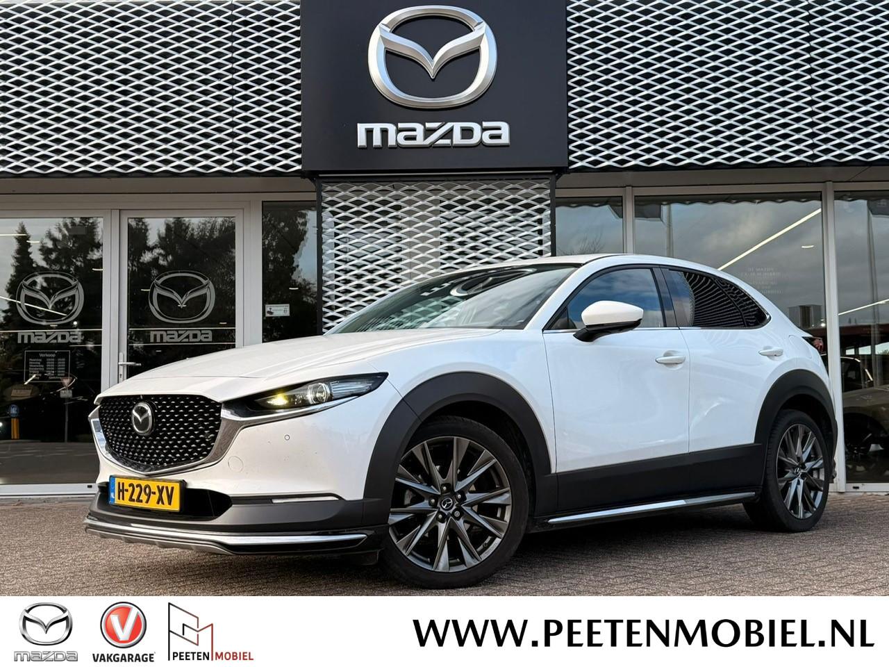Mazda CX-30 2.0 e-SkyActiv-X M Hybrid Luxury AUTOMAAT | SCHUIFKANTELDAK | 360 CAMERA | AFNEEMBARE TREKHAAK | AERO PACK |