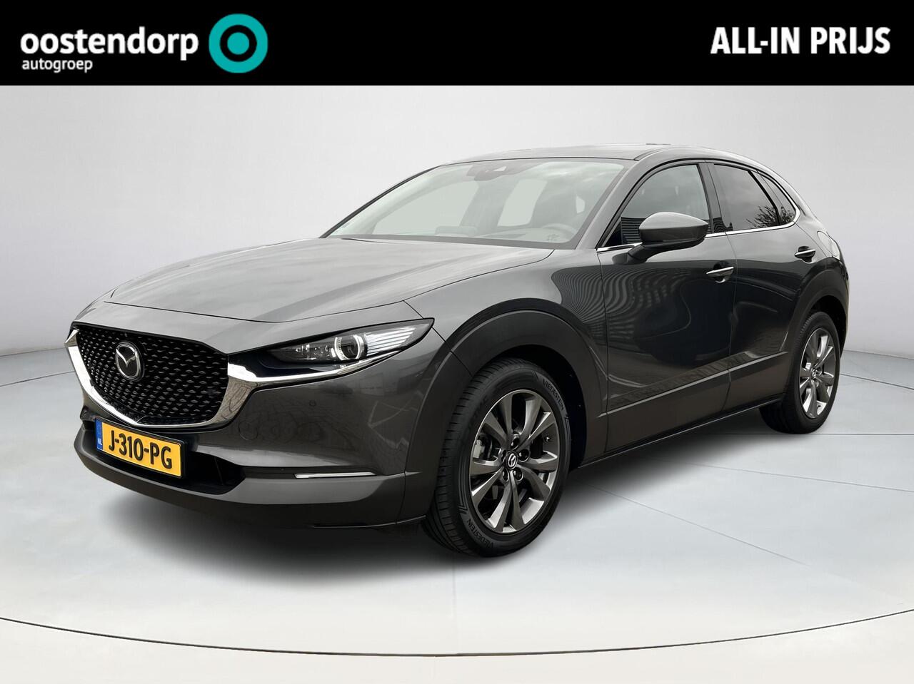 Mazda CX-30 2.0 e-SkyActiv-X M Hybrid Luxury | Apple Carplay/Android Auto | Stoel/stuurverwarming | Elektrische verstelbare stoelen met geheugen | Elektrische achterklep | Adaptief Cruise Control |